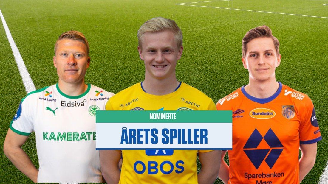 Nominerte årets spiller i OBOS-ligaen