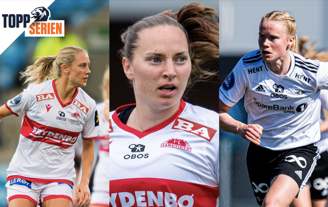 Nominerte årets spiller i Toppserien