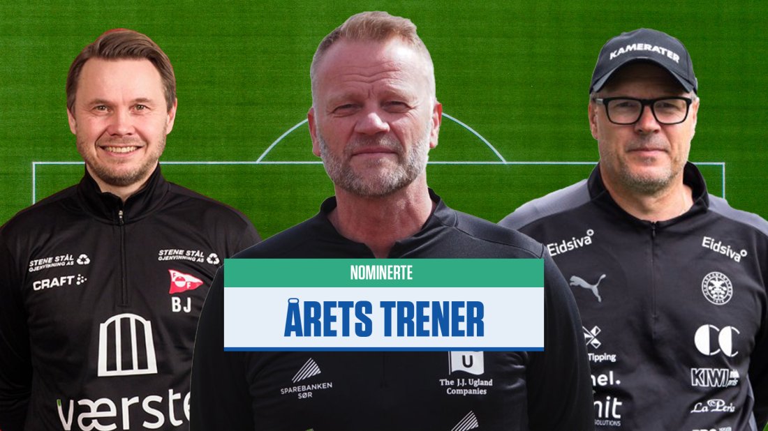 Nominerte til årets trener i OBOS-ligaen