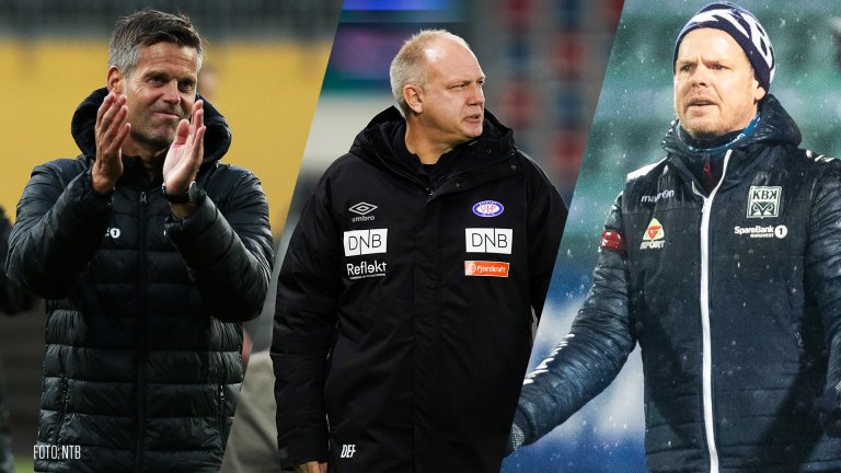 Eliteserien - 2020 - Nominasjoner - Årets trener